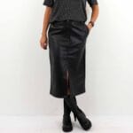 JDYALEXA HW MIDI SLIT SKIRT