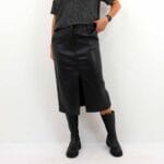 JDYALEXA HW MIDI SLIT SKIRT