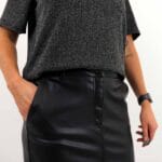 JDYALEXA HW MIDI SLIT SKIRT