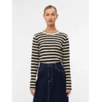 OBJESTER SLI L/S KNIT PULLOVER