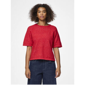 PCMIKELA SS 0-NECK KNIT