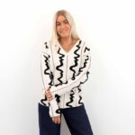 OBJRAY L/S V-NECK TOP