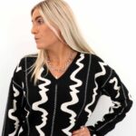 OBJRAY L/S V-NECK TOP