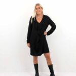 JDYMARIKA LIFE L/S FLOUNCE DRESS