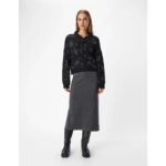 OBJALORA KNIT RE L/S CARDIGAN