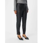 OBJBELLE LISA COATED PANT NOOS