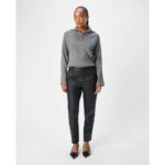 OBJBELLE LISA COATED PANT NOOS