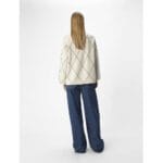 OBJESTER LS KNIT TOP AOP NOOS