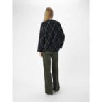 OBJESTER LS KNIT TOP AOP NOOS