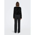 ONLANIKA SEQUINS LS BOW TOP