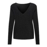 ONLCAROL L/S 2-WAY GLITTER MIX TOP