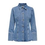 ONLNARA L/S FITTED DNM SHIRT