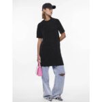 PCLINA SS O-NECK SHORT DRESS