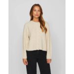 VIPAZA O-NECK KNIT JACKET
