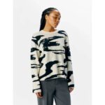OBJREYNARD SQUARE SLEEVE O-NECK AOP