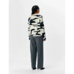 OBJREYNARD SQUARE SLEEVE O-NECK AOP
