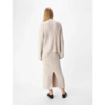 OBJREYNARD SQUARE SLEEVE CABLE KNIT