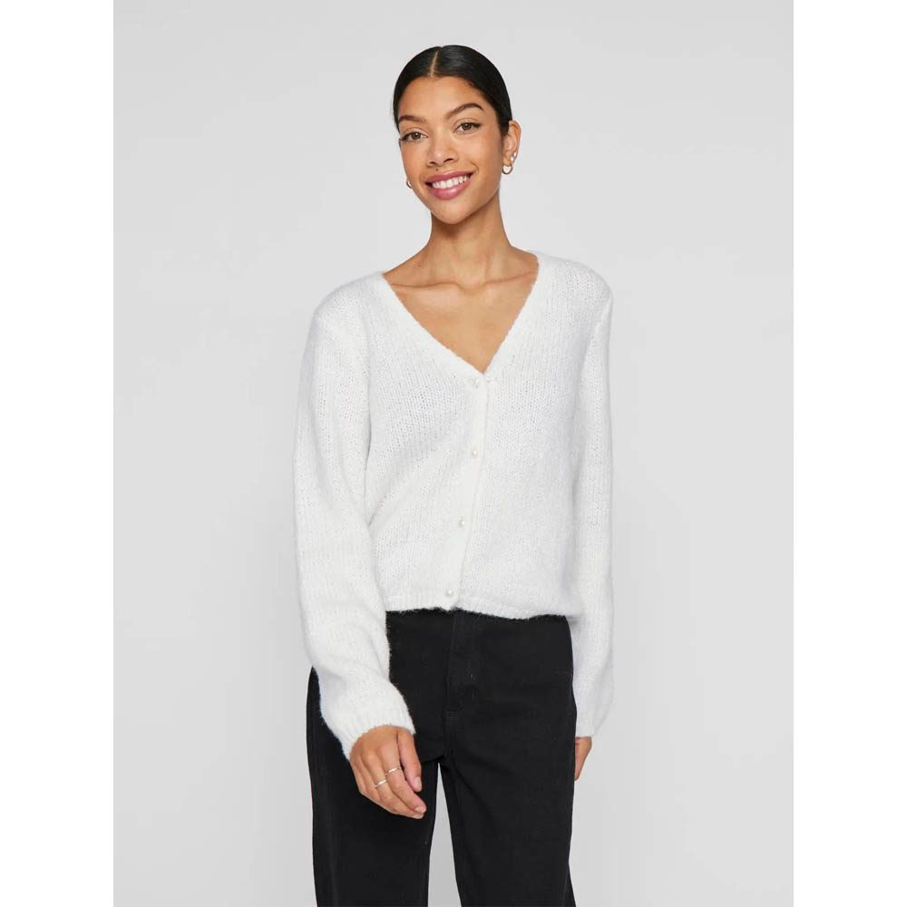 VICHOCA LS KNIT PEARL CARDIGAN