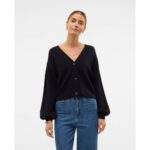 VMGOLD LS V-NECK BUTTON CARDIGAN