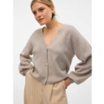 VMGOLD LS V-NECK BUTTON CARDIGAN
