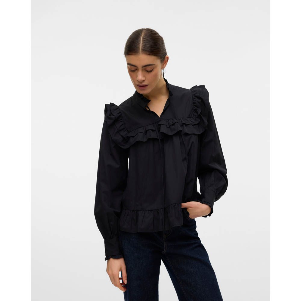 VMSTINE LS FRILL TOP