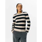 OBJEBBA LS RE KNIT PULLOVER