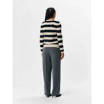 OBJEBBA LS RE KNIT PULLOVER