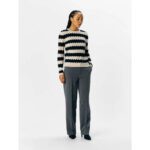 OBJEBBA LS RE KNIT PULLOVER