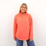 JXNANNA LS HALF ZIP SWEAT