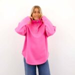 JXNANNA LS HALF ZIP SWEAT