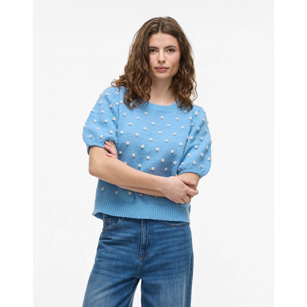 VIDOTTIE 2/4 SLEEEVE KNIT TOP