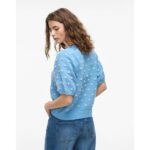 VIDOTTIE 2/4 SLEEEVE KNIT TOP
