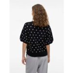VIDOTTIE 2/4 SLEEEVE KNIT TOP