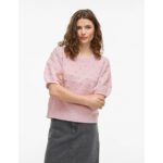 VIDOTTIE 2/4 SLEEEVE KNIT TOP