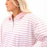 VMALMA LS STRIPED POLO TEE