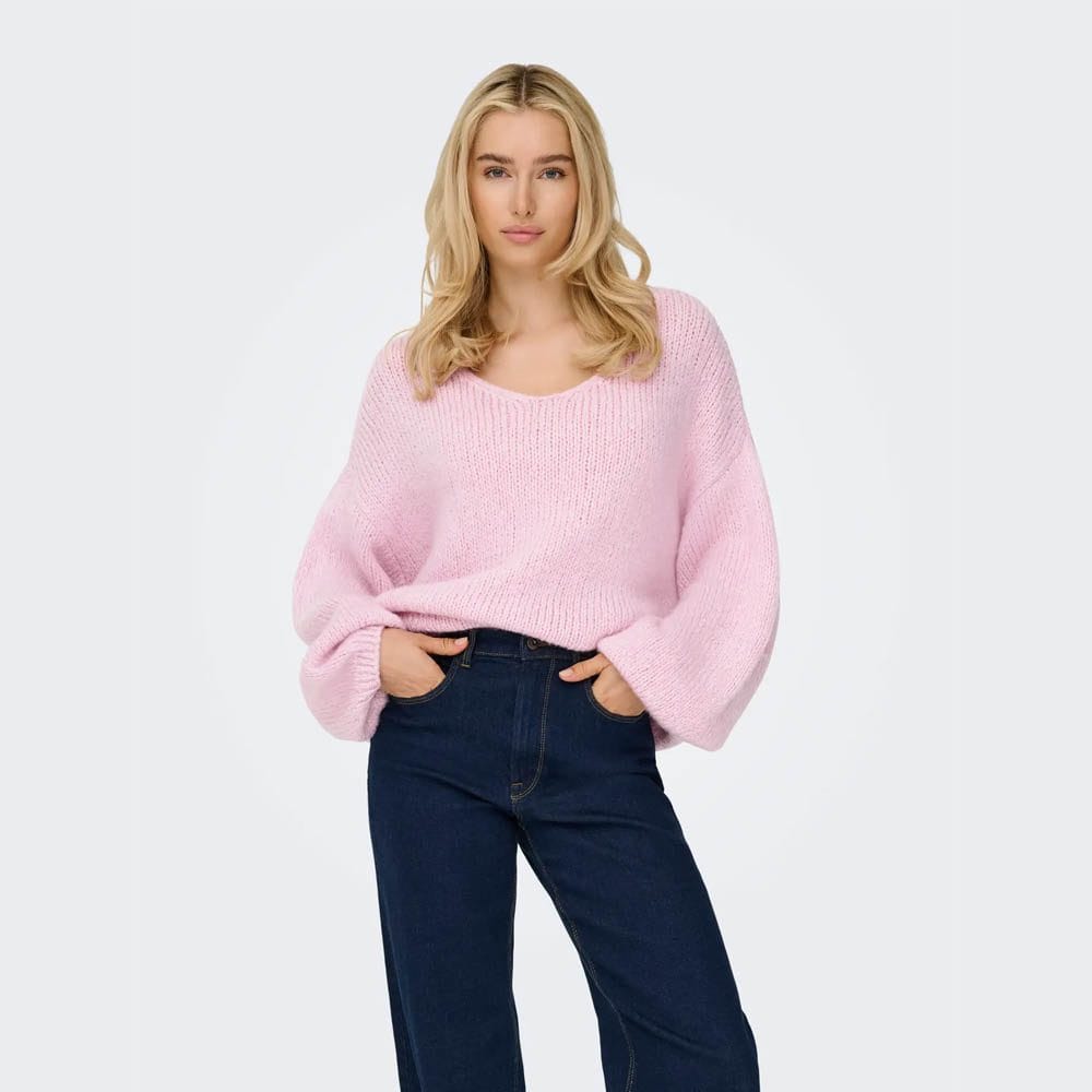 JDYDINEA L/S REVERSIBLE PULLOVER KNIT