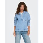 ONLBIRDIE L/S POLO DENIM SHIRT