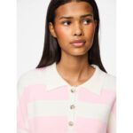 PCJASSY LS SHORT POLO KNIT