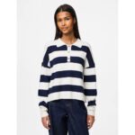 PCJASSY LS SHORT POLO KNIT
