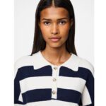 PCJASSY LS SHORT POLO KNIT
