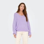 JDYDINEA L/S REVERSIBLE PULLOVER KNIT