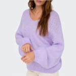 JDYDINEA L/S REVERSIBLE PULLOVER KNIT