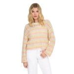 ONLASA LS SHORT O-NECK KNT TOP