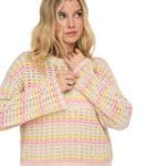 ONLASA LS SHORT O-NECK KNT TOP