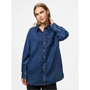 PCMAISIE LS DENIM SHIRT