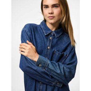 PCMAISIE LS DENIM SHIRT