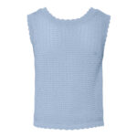 PCSCOUT SL VNECK REVERSIBLE KNIT TOP
