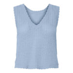 PCSCOUT SL VNECK REVERSIBLE KNIT TOP