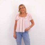 VMCILLE SS FLOWER TOP