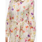 VIALINIA LS MIDI SHIRT DRESS